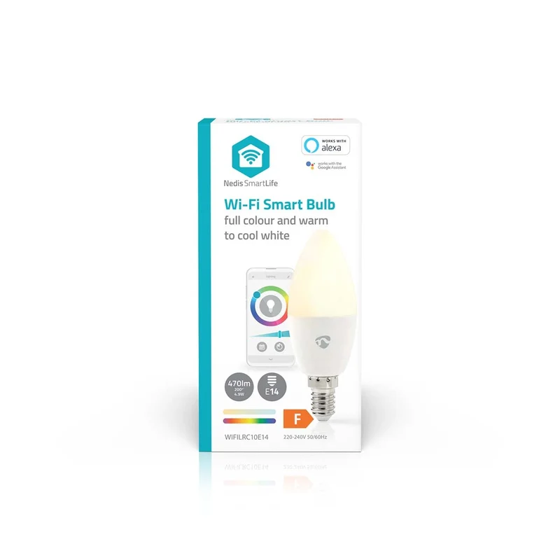 SmartLife Multicolour Lamp Wi-Fi - E14 - 470 lm