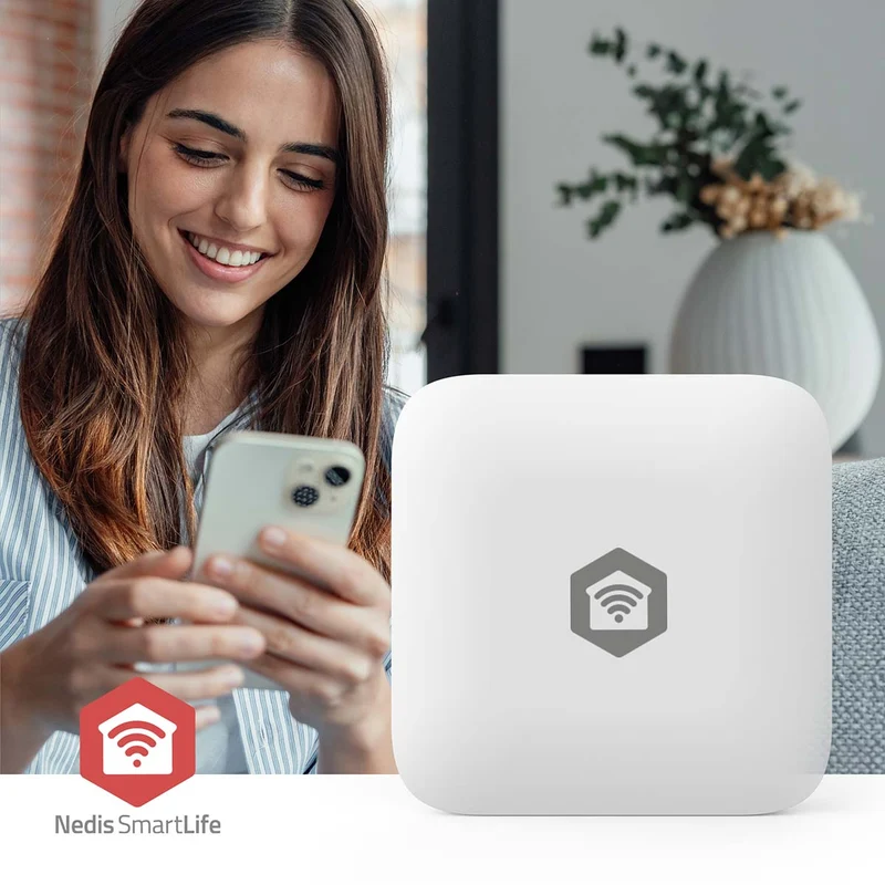 SmartLife Water Detector Zigbee 3.0 - Batterij Gevoed - Max. batterijduur: 12 Maanden