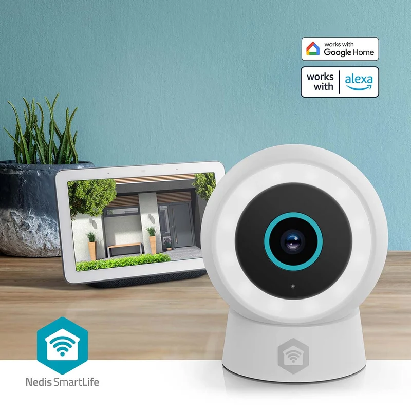 SmartLife Camera voor Buiten Spotlight - 3MP Full HD 1296p - IP65