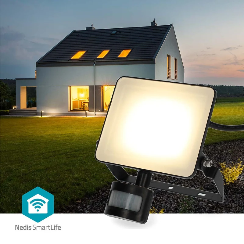 Smartlife Buitenlamp Bewegingssensor - 1620 lm - Wi-Fi