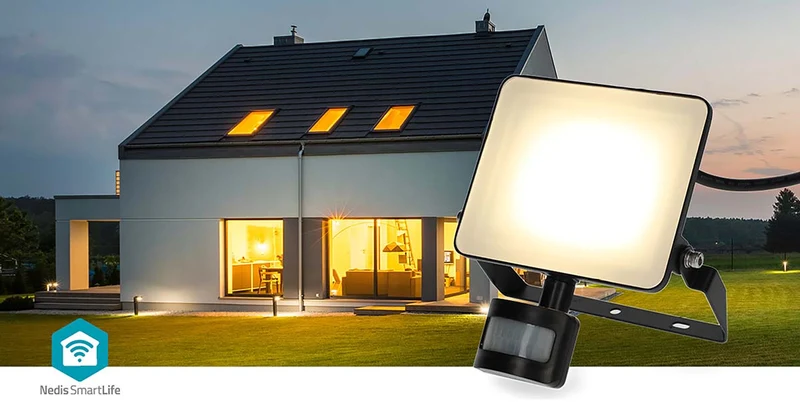 Smartlife Buitenlamp Bewegingssensor - 1620 lm - Wi-Fi