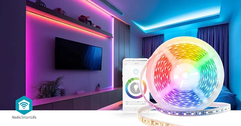 SmartLife LED Strip Wi-Fi - Koel Wit / RGB / Warm Wit - SMD