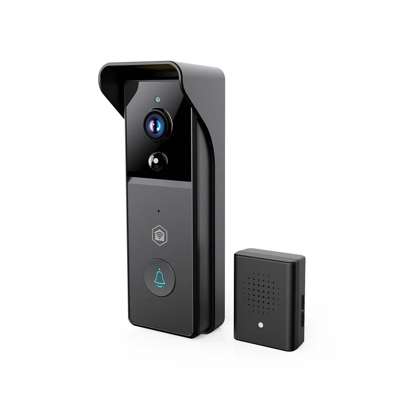 SmartLife Videodeurbel Batterij Gevoed - 3MP Full HD 1296p - Cloud Opslag (optioneel) / microSD (niet inbegrepen)