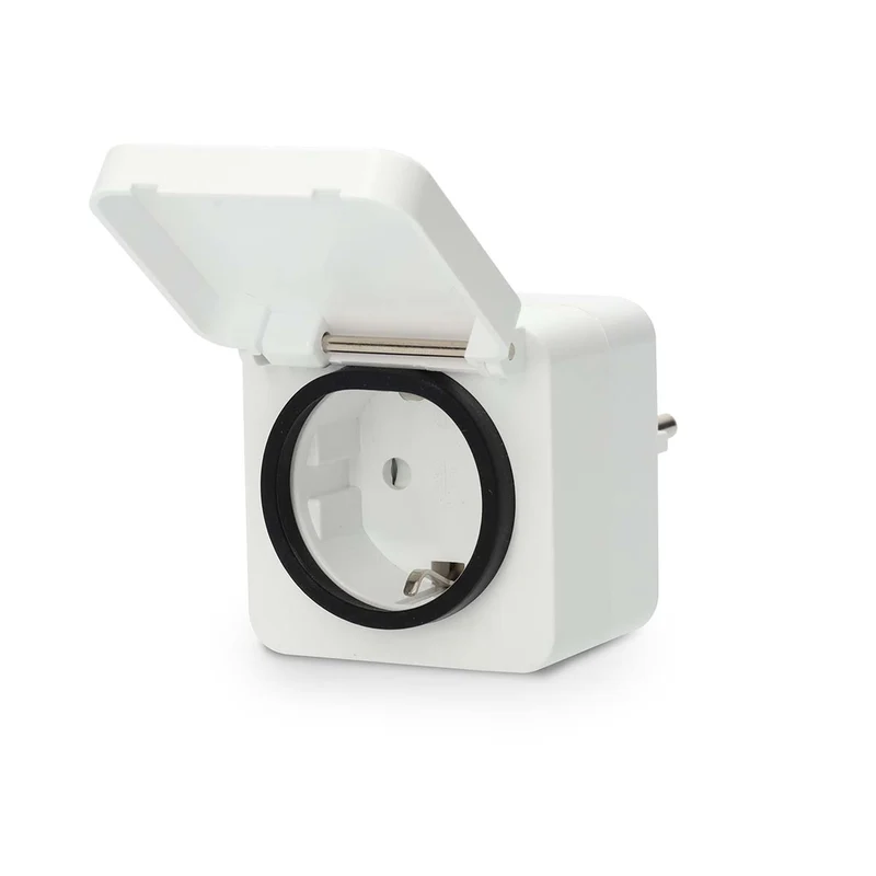 SmartLife Slimme Stekker Wi-Fi - IP44 - Energiemeter