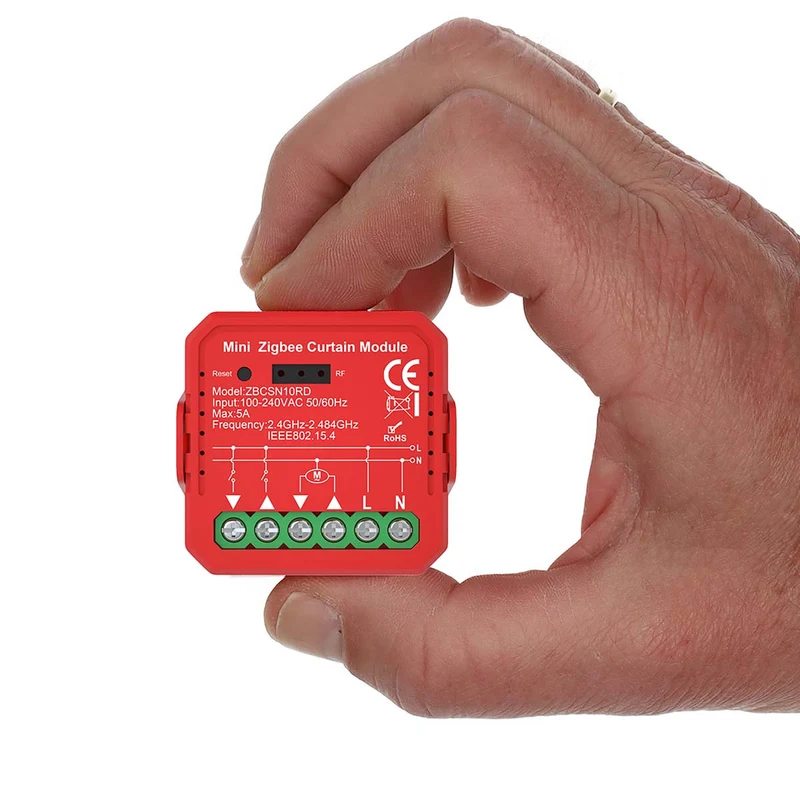 SmartLife inbouwmodule Zigbee 3.0 - Rolluiken/jaloezieën - 1000W