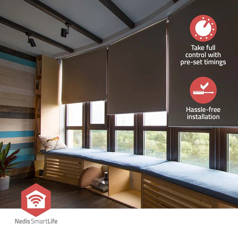 SmartLife inbouwmodule Zigbee 3.0 - Rolluiken/jaloezieën - 1000W