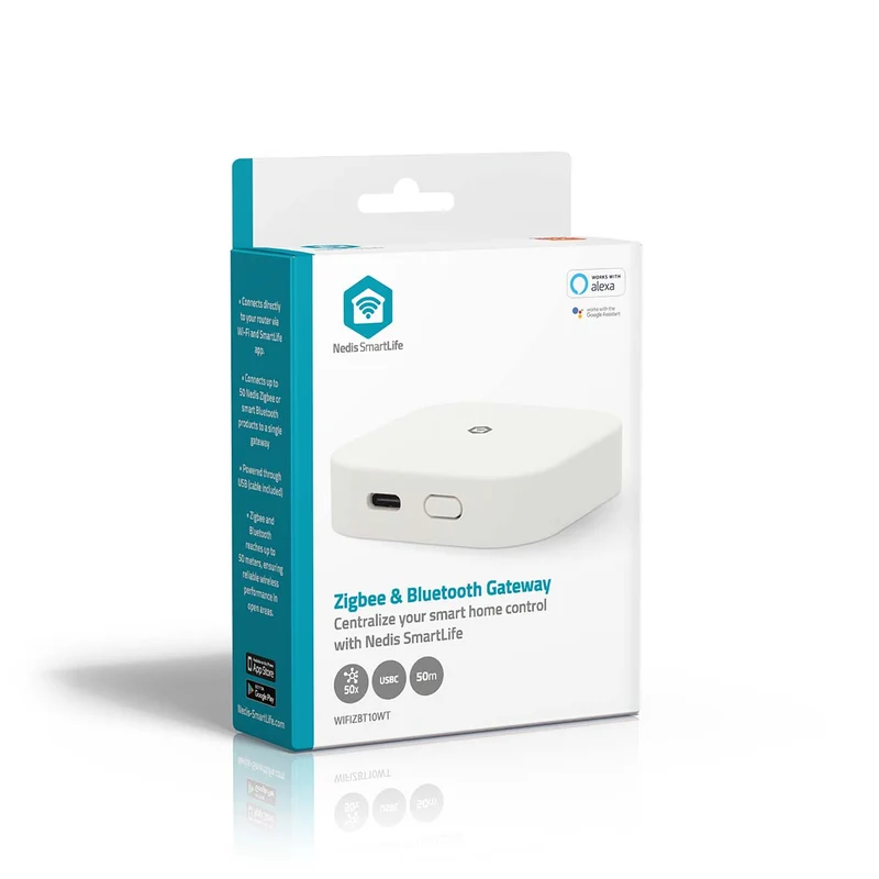 SmartLife Gateway Bluetooth® / Zigbee 3.0 - 50 Apparaten - USB Gevoed