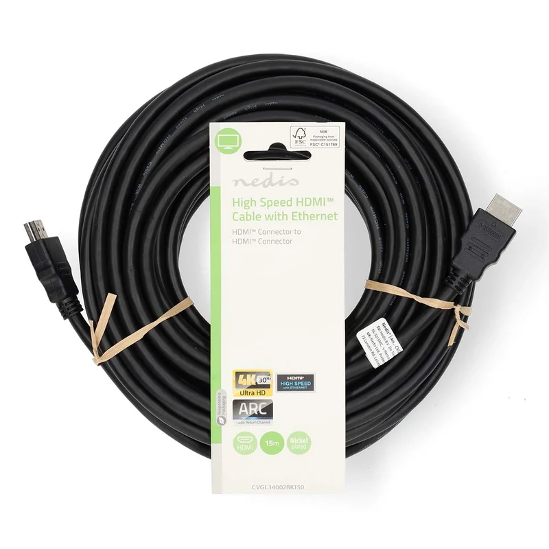 High Speed HDMI™-Kabel met Ethernet HDMI™ Connector - HDMI™ Connector - 4K@30Hz