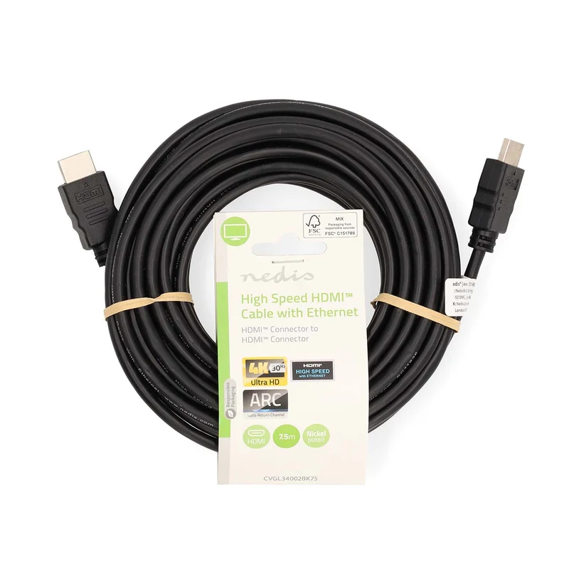 High Speed HDMI™-Kabel met Ethernet HDMI™ Connector - HDMI™ Connector - 4K@30Hz