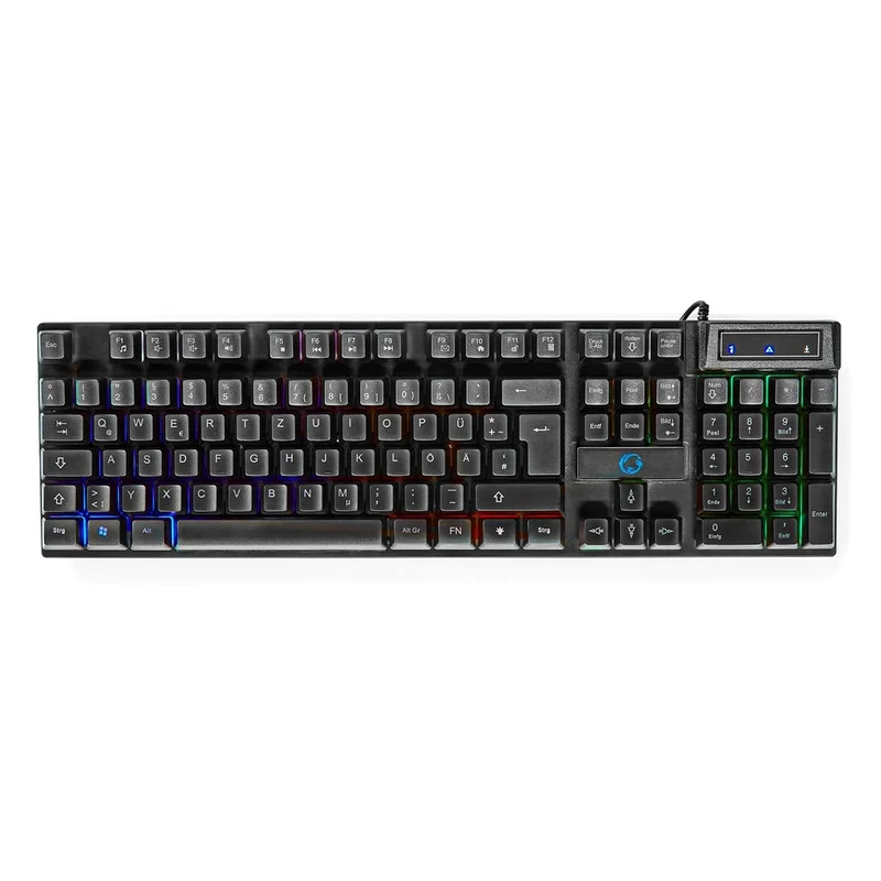 Gaming Combo Kit 5-in-1 - Toetsenbord, Koptelefoon, Muis en Muismat - Zwart
