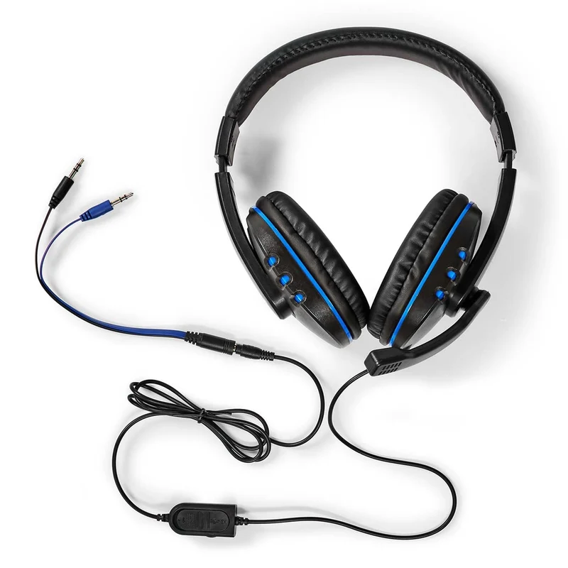 Gaming Combo Kit 5-in-1 - Toetsenbord, Koptelefoon, Muis en Muismat - Zwart