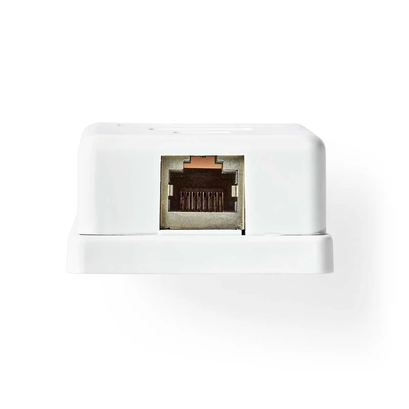 Netwerk Wanddoos Opbouwmontage - STP CAT6 - Recht