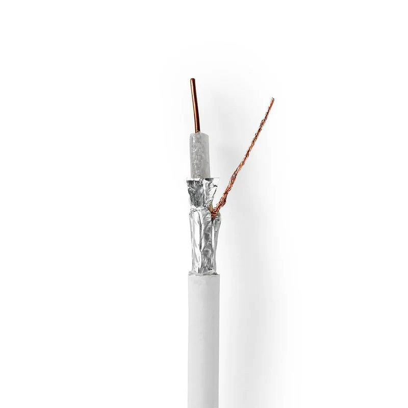 Coaxkabel op Haspel 4G / LTE Secure - 75 Ohm - Drievoudig Afgeschermd