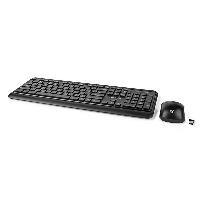 Muis en Toetsenbord - Set Draadloos - Muis- en toetsenbordverbinding: USB - 800 / 1200 / 1600 dpi