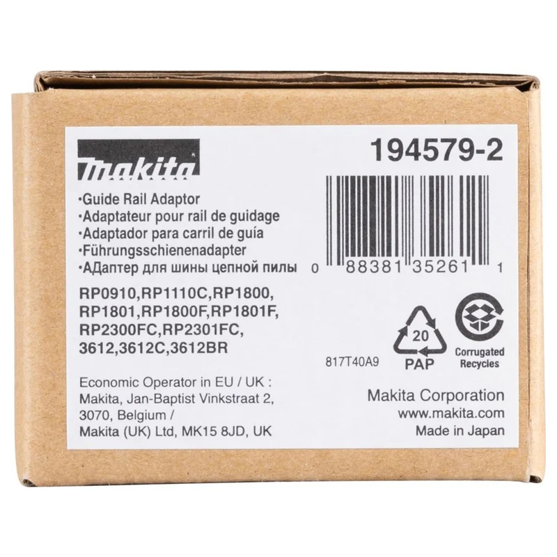 Guide rail adapter Makita 194579-2