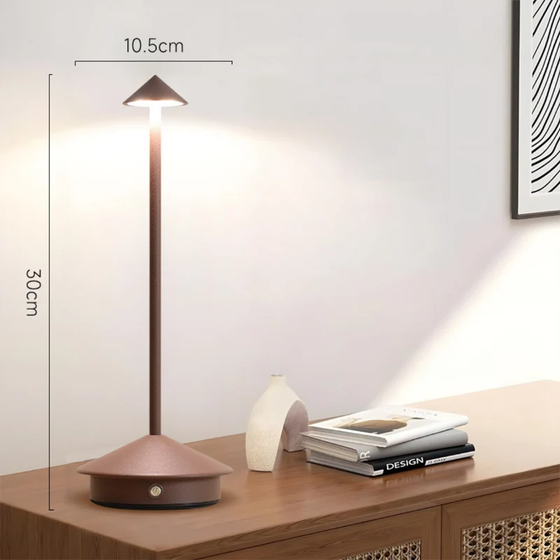Elegante kabelløse LED-lampe til indendørs og udendørs brug