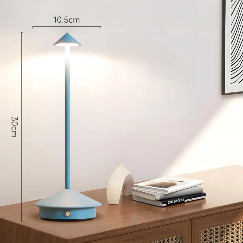 Elegante kabelløse LED-lampe til indendørs og udendørs brug