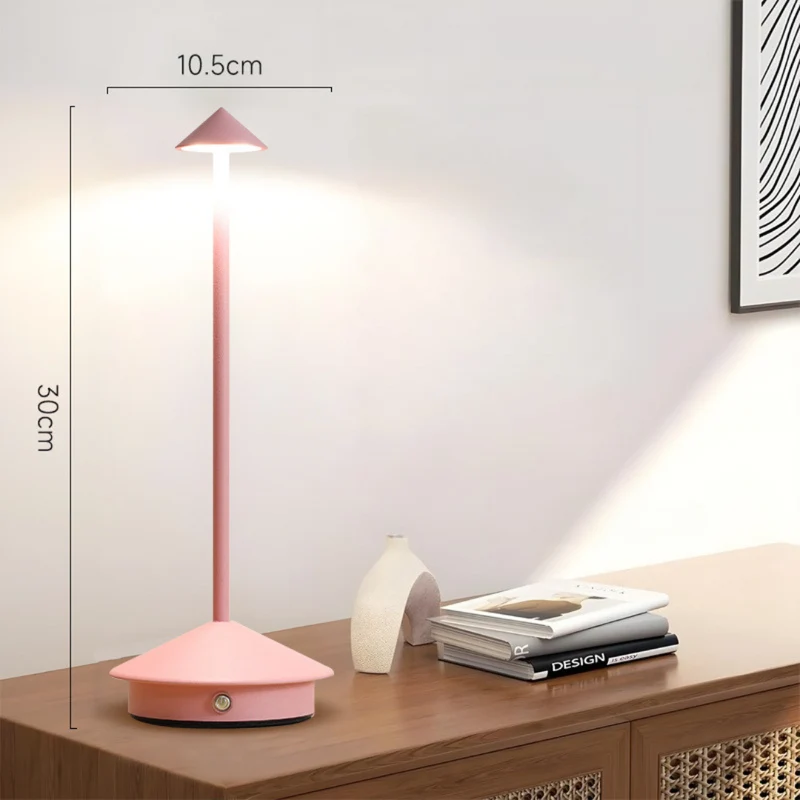 Elegante kabelløse LED-lampe til indendørs og udendørs brug