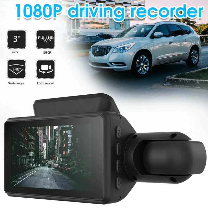 Dash Cam Videooptager til Sikker Kørsel