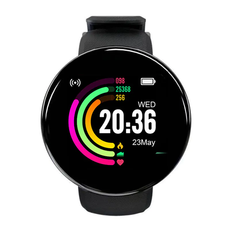 D18 Smart Armbånd med Bluetooth-opkald og Sundhedsovervågning