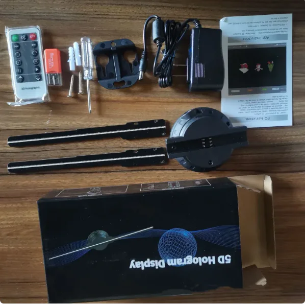 3D Holografisk Fan Display – Effektiv Reklame til Events og Butikker