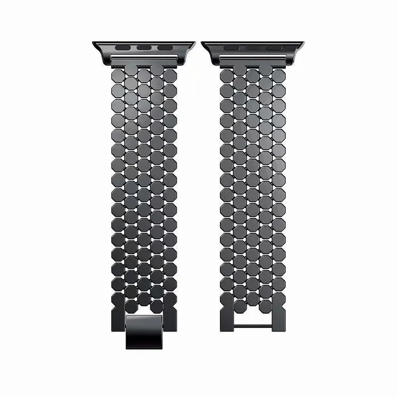 Elegant rustfrit stålrem til Apple Watch til hverdag og fest
