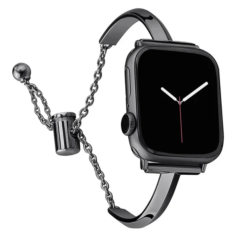 Elegante rustfrit stål armbånd til Apple Watch til daglig brug