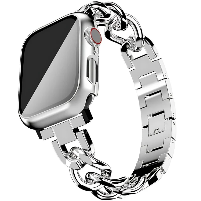 Moderne rustfrit stål armbånd til Apple Watch til kvinder