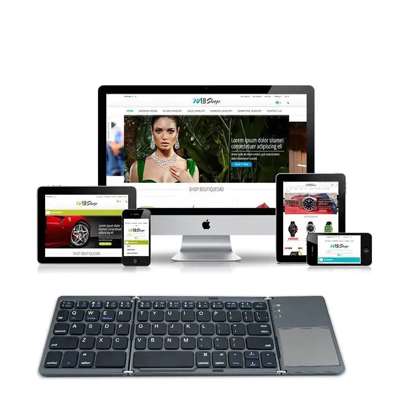 Trådløst Sammenfoldeligt Tastatur