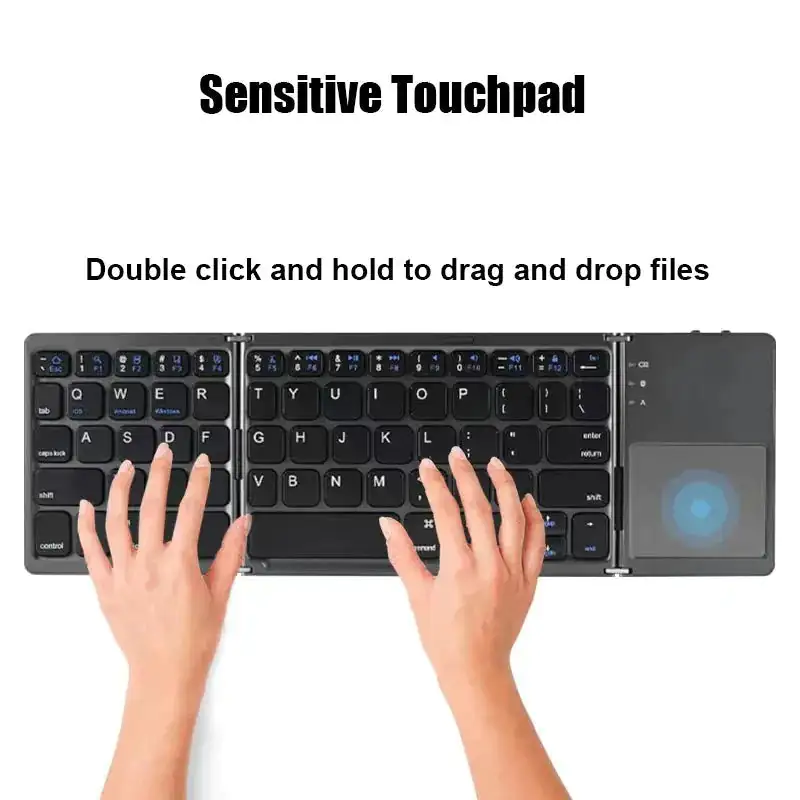 Trådløst Sammenfoldeligt Tastatur