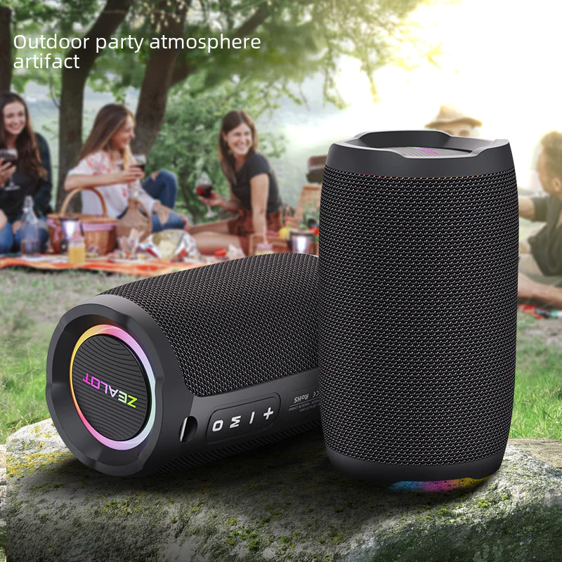 S49 Trådløs Bluetooth Højttaler – Kraftfuld Lyd, Vandtæt, 8 Timers Spilletid, Kompakt & Bærbar