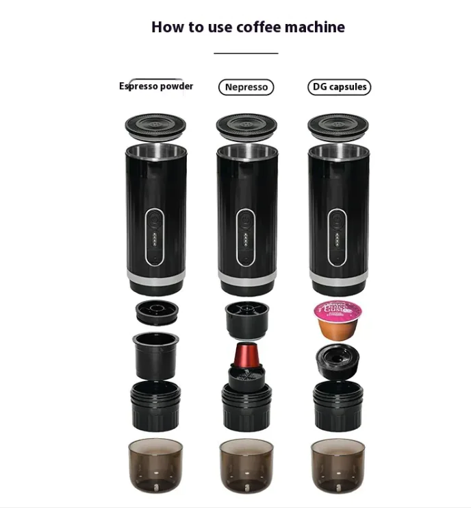 Bærbar Kaffemaskine