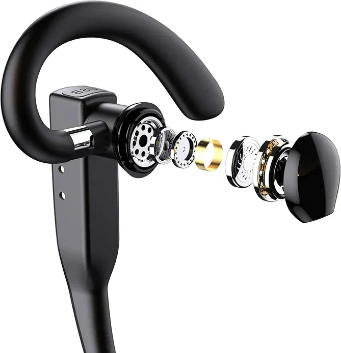 Trådløst Bluetooth headset med støjreduktion til klar kommunikation
