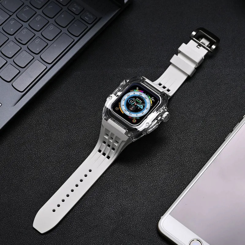 Robust silikonetui med tilpasningsmuligheder til Apple Watch