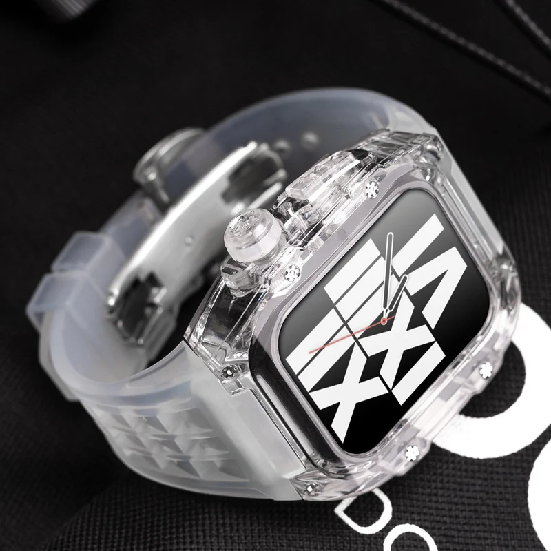 Robust silikonetui med tilpasningsmuligheder til Apple Watch