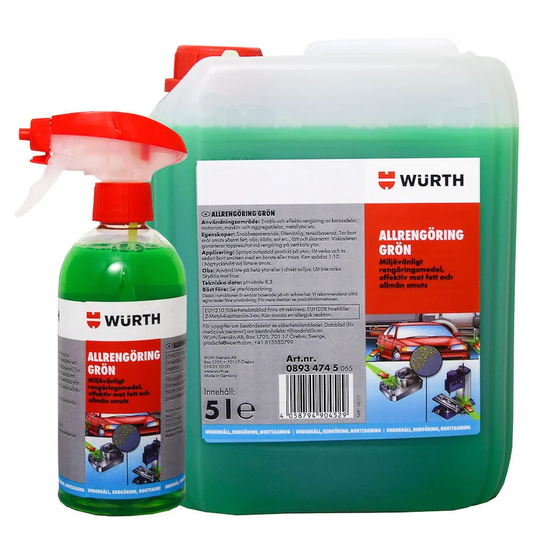 WURTH ALLRENGÖRING GRÖN 500 ML