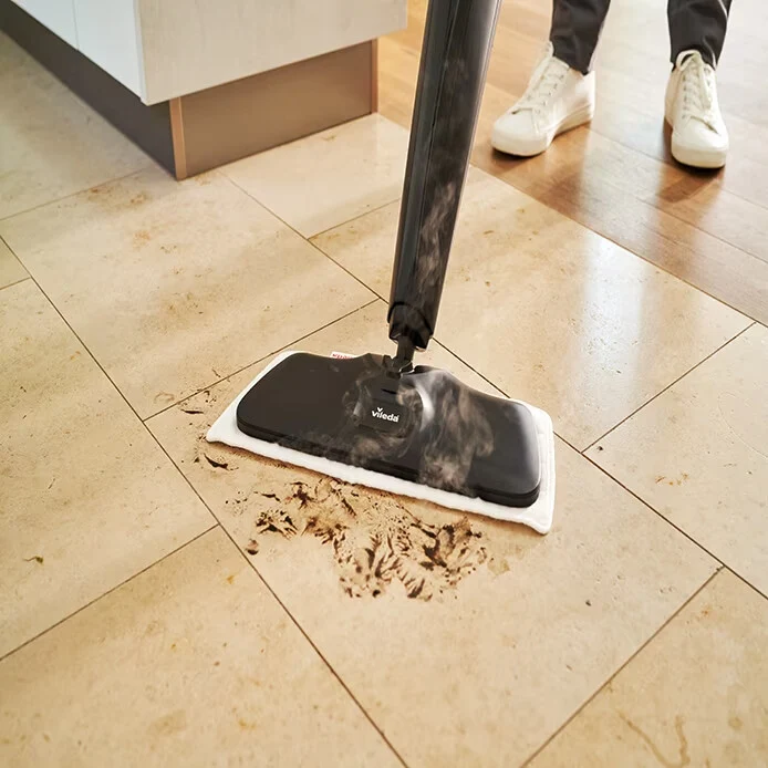 Vileda Steam XXL Plus Bärbar ångtvätt 0,4 l 1550 W Svart
