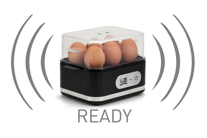 Fritel EC 1475 6 ägg 400 W Svart, Silver