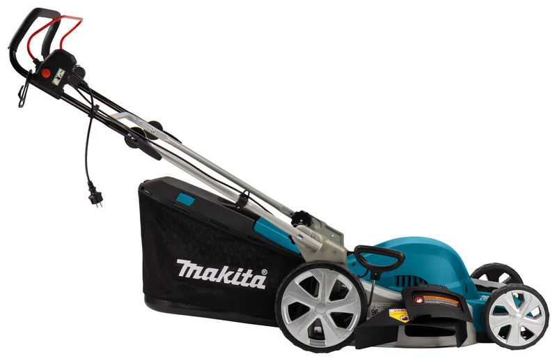 Makita ELM4620 gräsklippare AC Svart, Blå