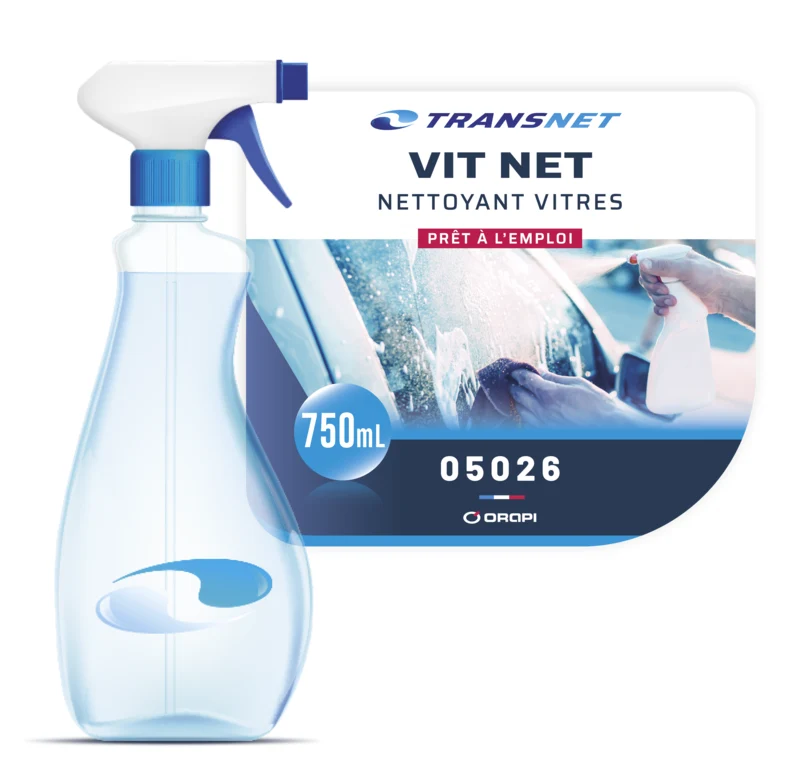Glasrengöring ORAPI TRANSNET VIT NET, 750 ml
