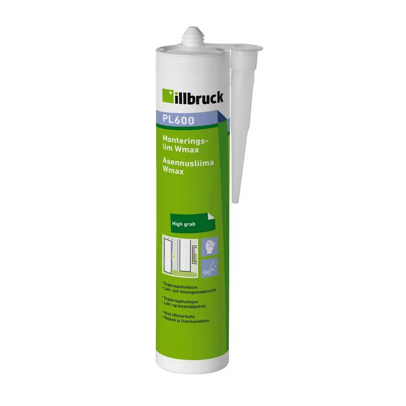 Illbruk Illbruck Tremco Monteringslim WMAX PL 600, 310ml