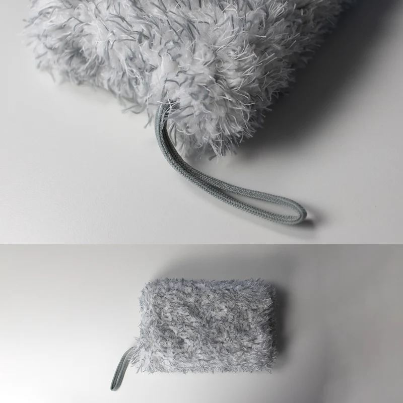 Mikrofibersvamp SGA Tvättsvamp Mikrofiber med Rem