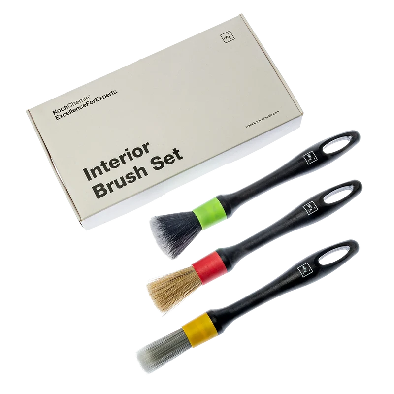 Rengöringsborstar kit Koch-Chemie Interiör Borstset 3-Pack