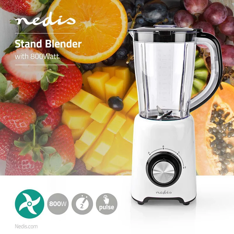 Blender 1.5l - Kunststof - 2-Snelheden