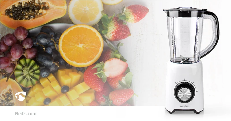 Blender 1.5l - Kunststof - 2-Snelheden