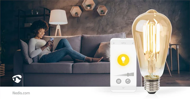 SmartLife LED Filamentlamp Wi-Fi - E27 - 806 lm