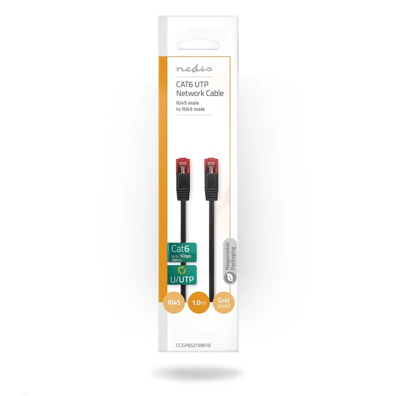 CAT6 Netwerkkabel RJ45 Male - RJ45 Male - U/UTP