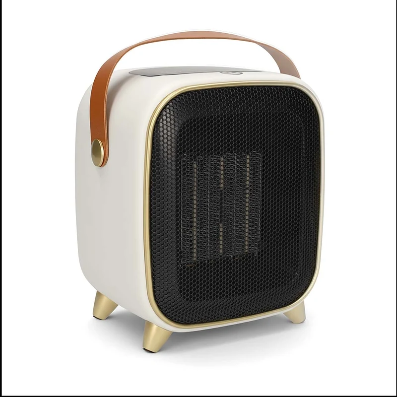Keramische PTC-Ventilatorkachel 900 / 1200W - 2 Verwarmingsmodi - Instelbare thermostaat