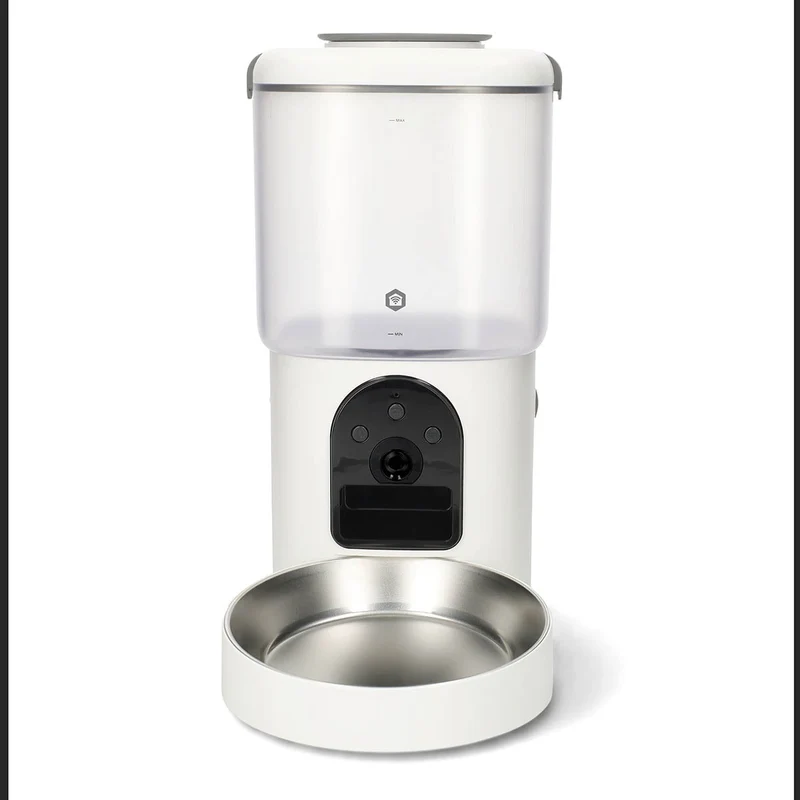 SmartLife Dierenvoeding Dispenser Automatische Voerbak Kat en Hond - Wi-Fi - 4.5l