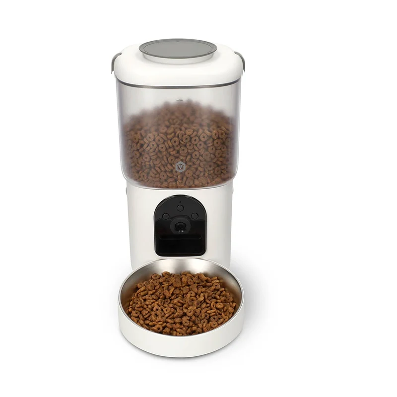 SmartLife Dierenvoeding Dispenser Automatische Voerbak Kat en Hond - Wi-Fi - 4.5l